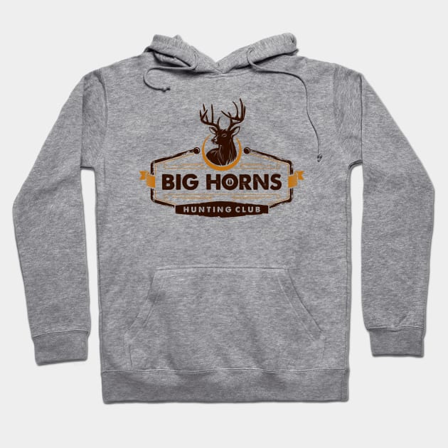 Deer Hunting Club Hoodie by michony